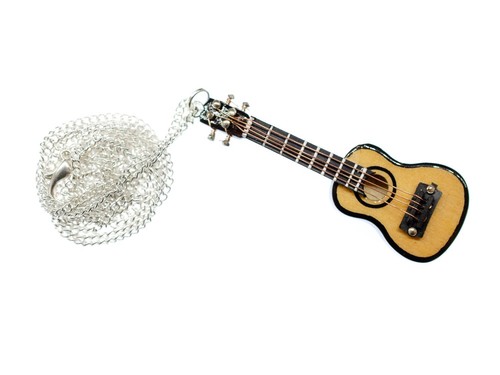 Collier guitare miniblings - de,