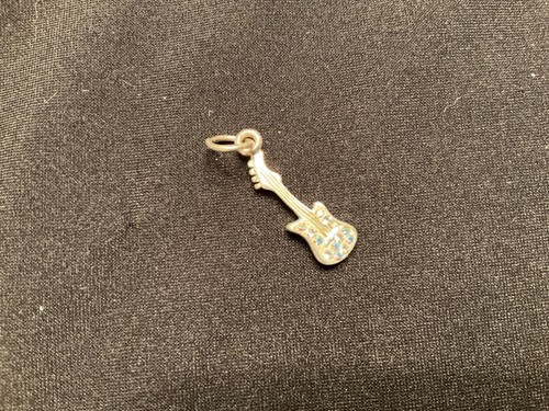 Pendentif argent guitare - #,