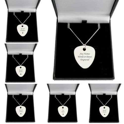 Personnalisé plectre collier - plectre,